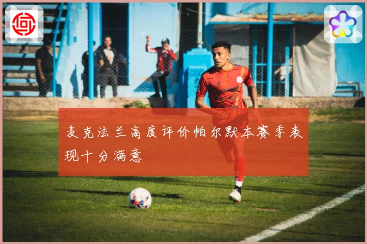 麦克法兰高度评价帕尔默本赛季表现十分满意